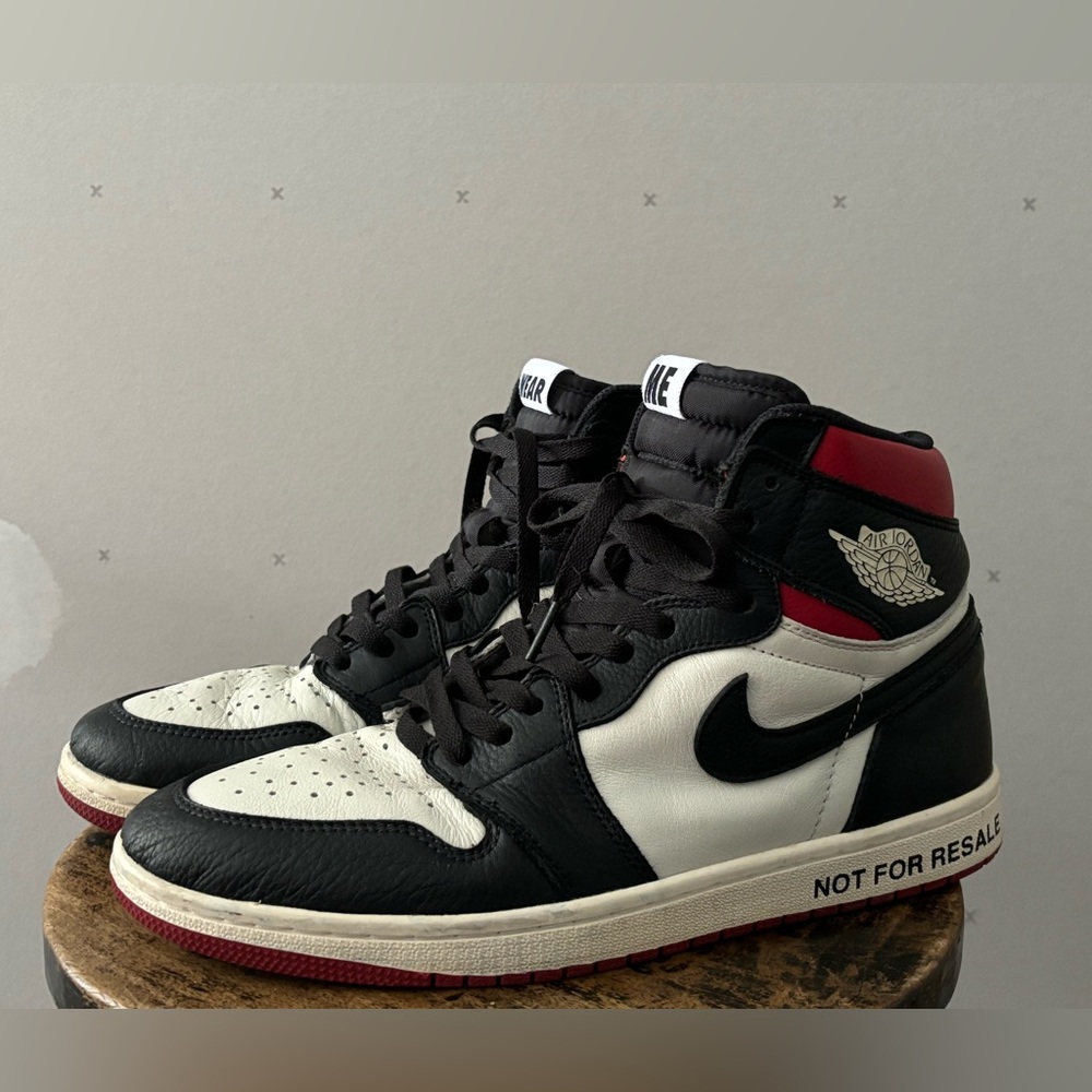 Jordan 1 high “Not for resale” varsity red